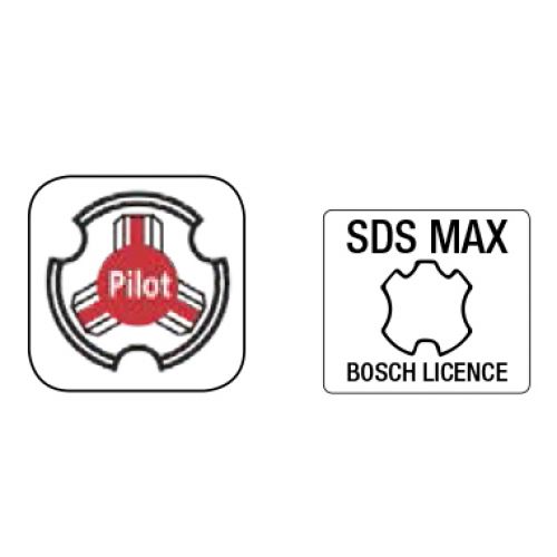 Brocas SDS-Max Rompedoras Pilot Imcoinsa